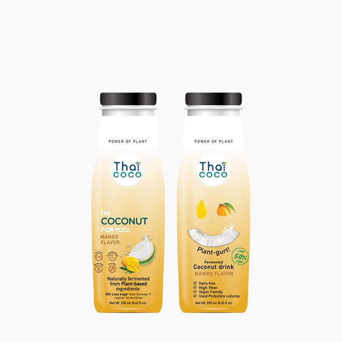Fermented coconut drink mango flavor Thai Food Processors
