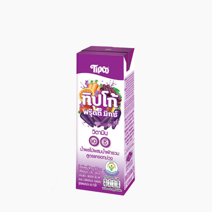 Vegetable and fruit juice Violet Carrot flavor Thai Food Processors